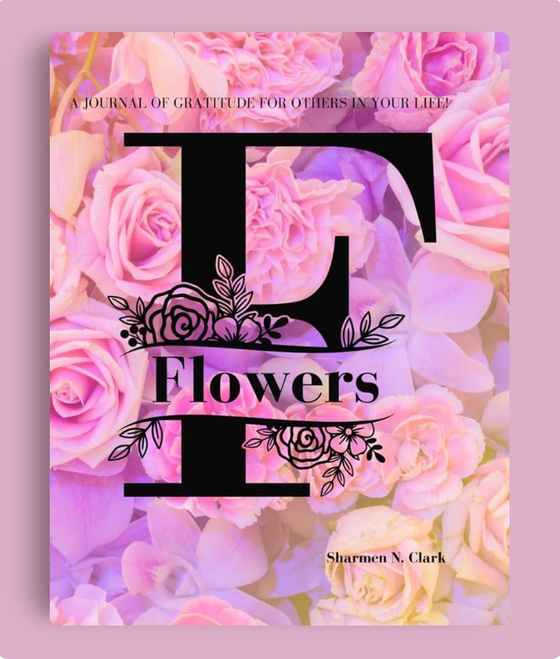 Flowers Reflection Journal – floral-themed mindfulness and gratitude journal